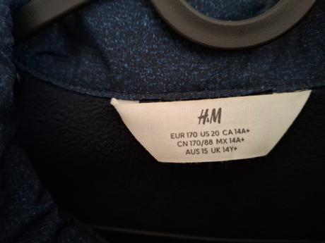 Nepremokavá freesová bunda, h&m,170
