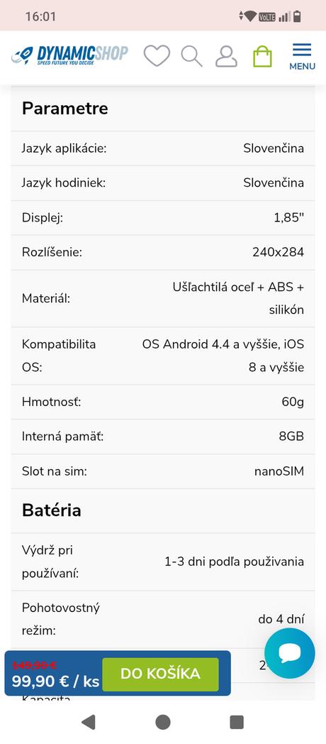 Detské smart hodinky watch king wk22,