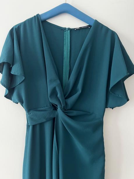 Nohavicový palazzo overal zara, zara,s