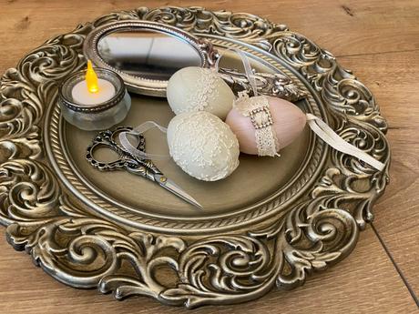 Vintage vajíčka - sada 3 ks, 