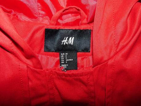 Kabat s kapucou, h&m,34