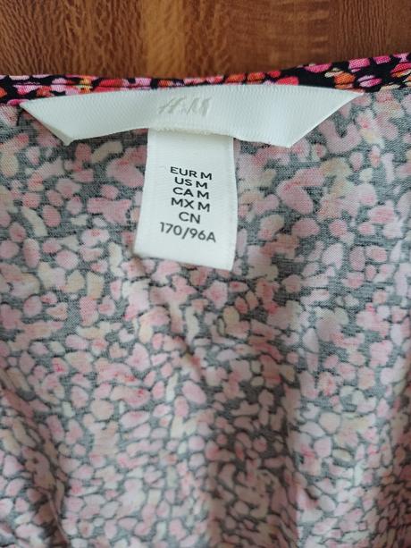 Farebné šaty s dlhým rukávom, h&m,m