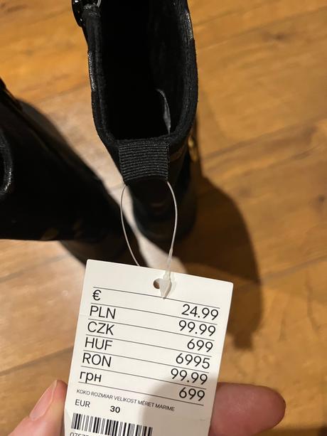 Čižmy h&m, 30