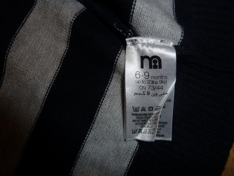 Krasny svetrik pre maleho frajera., mothercare,74