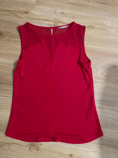 Červený top, orsay,s