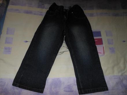 Klasické hrubšie tmavomodré rifle next 98, next,98