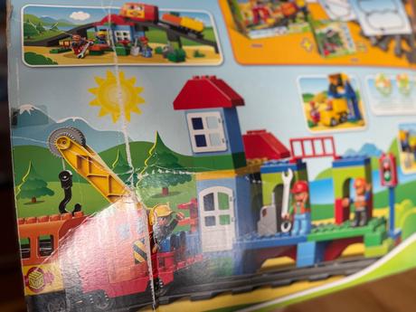Lego duplo vláčik  deluxe, 