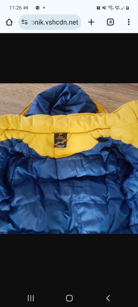 Zimná bunda, loap,128