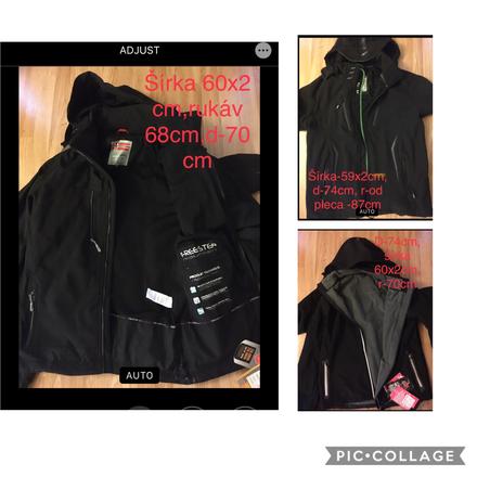 Softshell bundy xxl nenosené, xxl