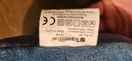 Detsky cestovny vankus na krk - travelblue, 