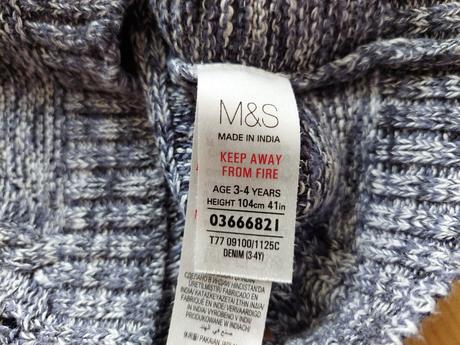 Pleteny sveter, marks & spencer,104