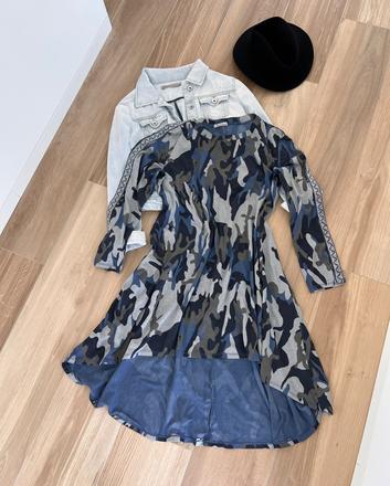 Maskáčové šaty sweetssima, s