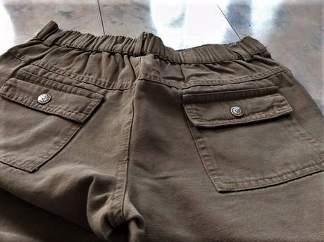 Kvalitné nohavice - kapsáče, 164