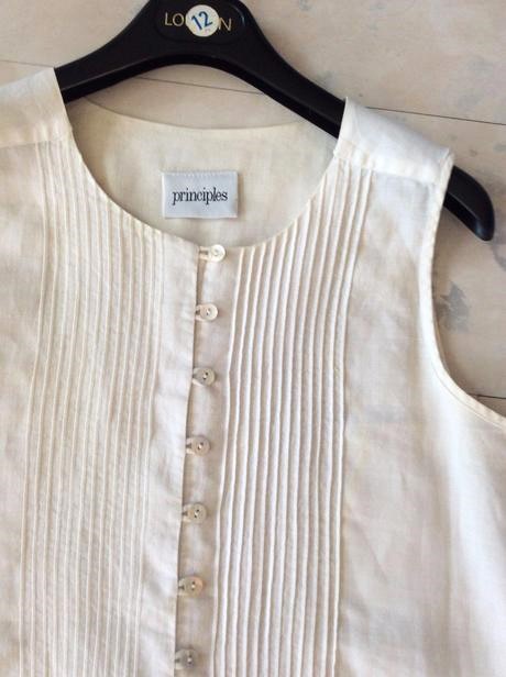 Luxusná ľanová blúzka l/xl, xl