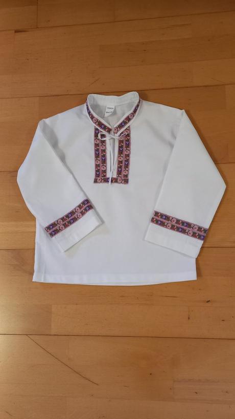 Detská folklórna košieľka., 104 / 110 / 116 / 122
