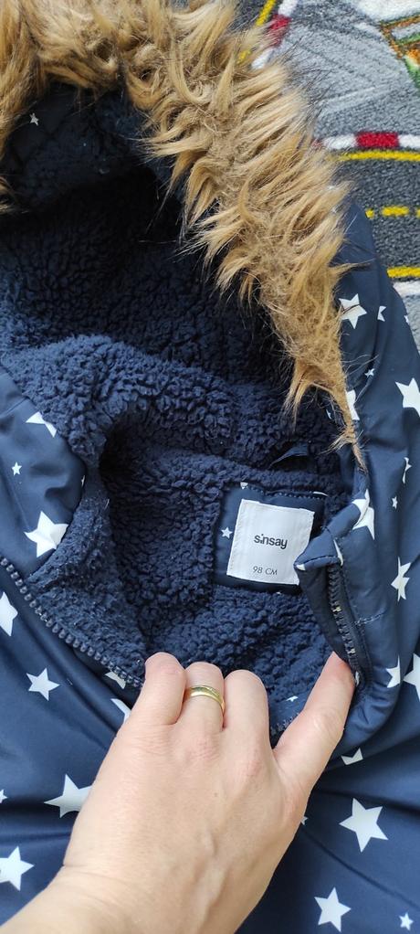 Overal + čiapka a nakrčník zdarma, sinsay,98