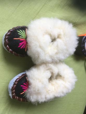 Papučky z ovčej vlny, 22