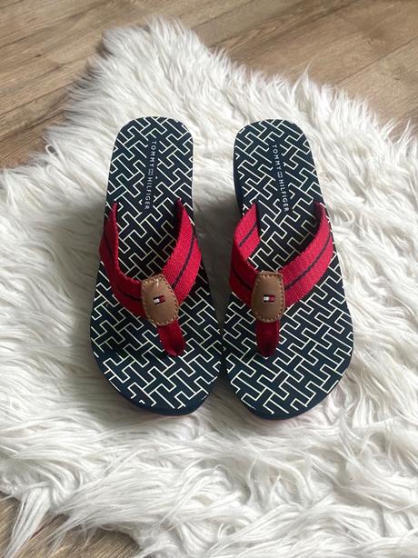 Tommy hilfiger šľapky na platforme, tommy hilfiger,38