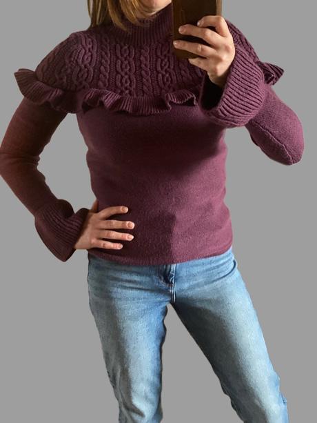 Damsky svetrik tezenis, tezenis,s