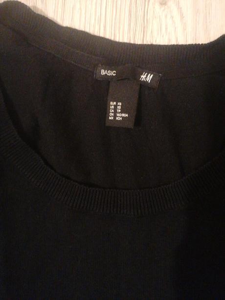 Svetrové šaty, h&m,xs
