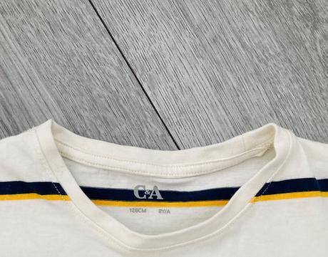 Tiger glitrové tričko veľ. 128, c&a,128