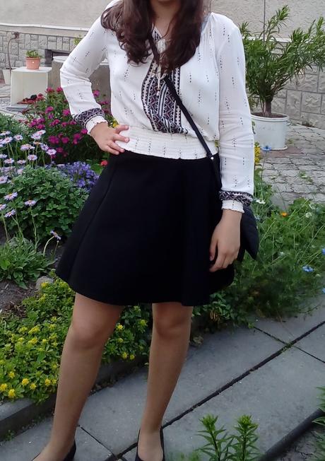 Blúzka a sukňa h&m, h&m,38