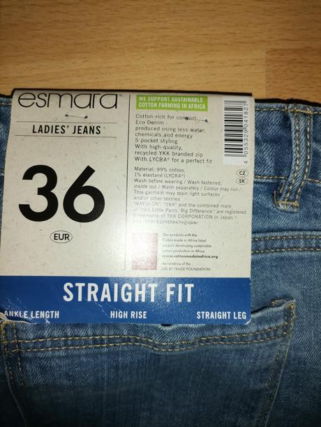 Dámske rifle esmara č. 36, esmara,36