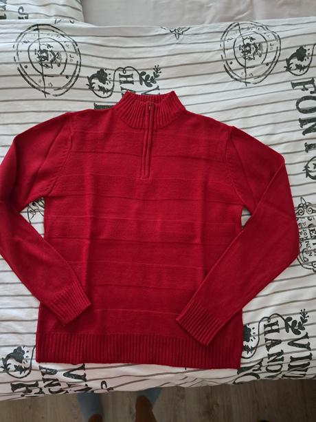 Pánsky pleteny pulover, xl