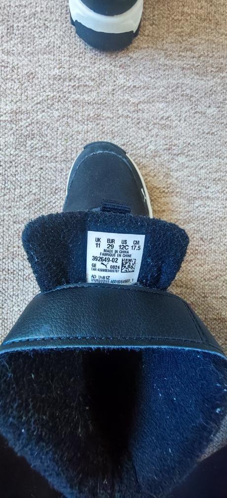 Chlapčenské zimné čižmy puma, puma,29