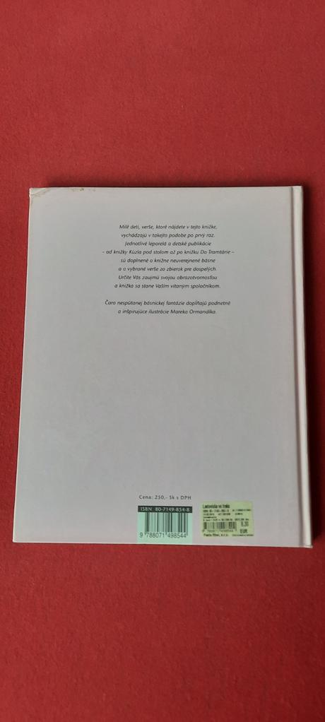 Knižka lastovicka vo fraku - 27,6 x 22cm,