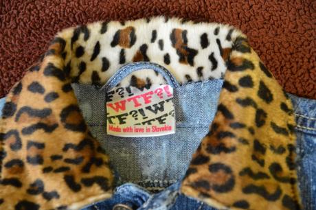 Dizajnérska riflová bundička, 80