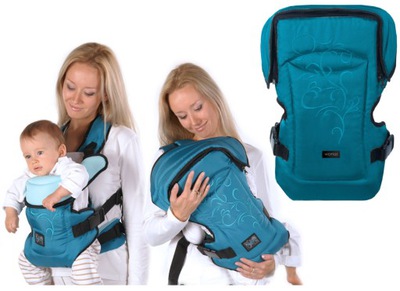 Ergonomická klokanka rainbow + womar, womar