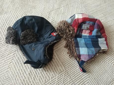 Teple ciapky baranice- ušianky, 104