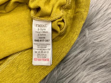 Next tenká mikina/tričko veľ.92/98, next,98