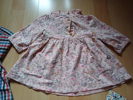 3x šaty v.62, 1-3 mesiace, 62