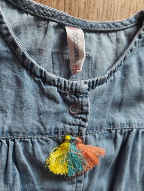 Rifľové šaty coccodrillo, coccodrillo,110