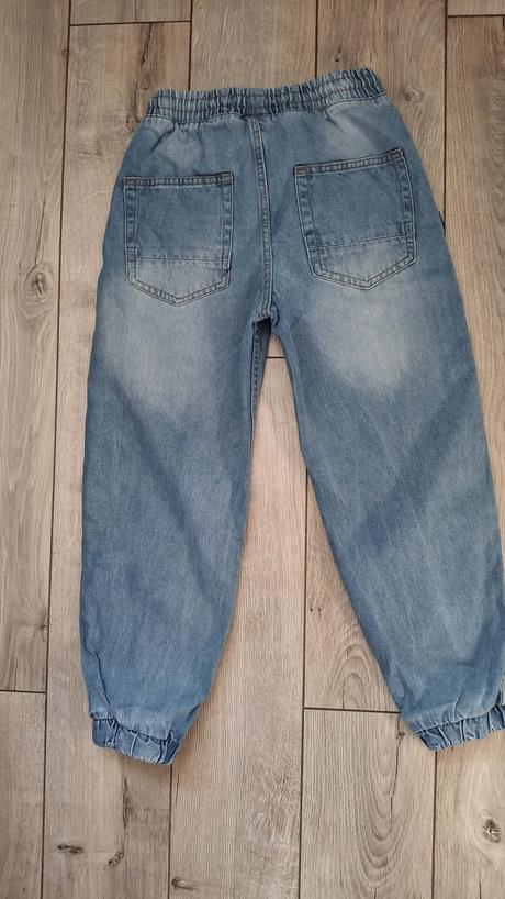 Denimové joggery velkost 140, reserved,140