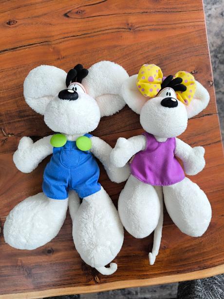 Plyšová didlina- párik,