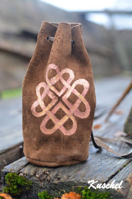 Maľované kožené vrecúška, 