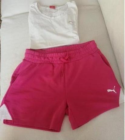 Puma kraťase  1x oblečene, puma,152