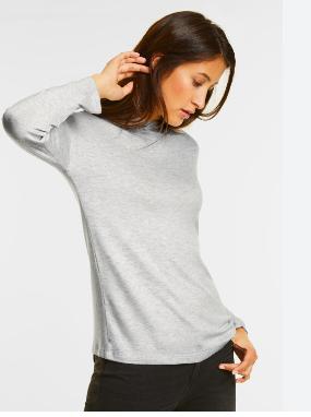 Street one sivý pulover vel.42/l, street one,42 / l