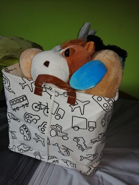 Veľký kôš na hračky,