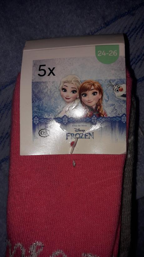 Ponožky 5pack frozen24/26, 24