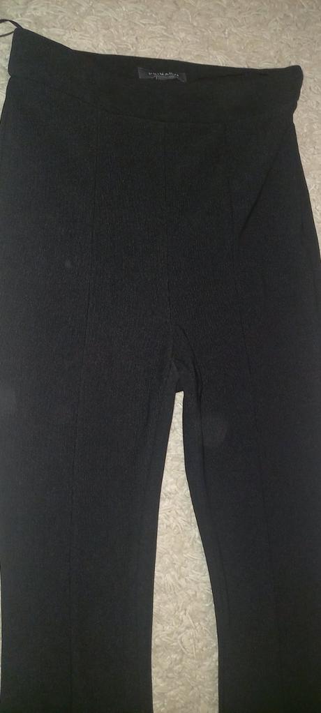 Čierne nohavice úplet, primark, primark,36