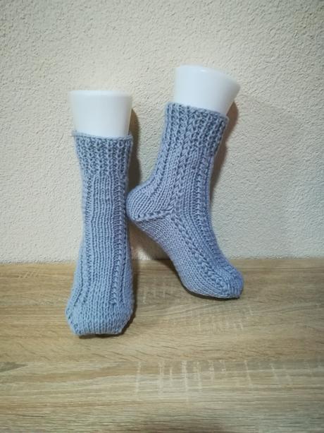 Pletene ponožky 01, 36 / 37