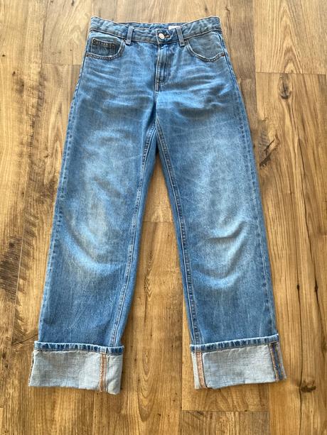 Dievčenské džínsy, zara,152