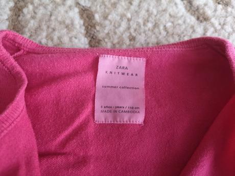 Sýtoružový svetrík, zara,110