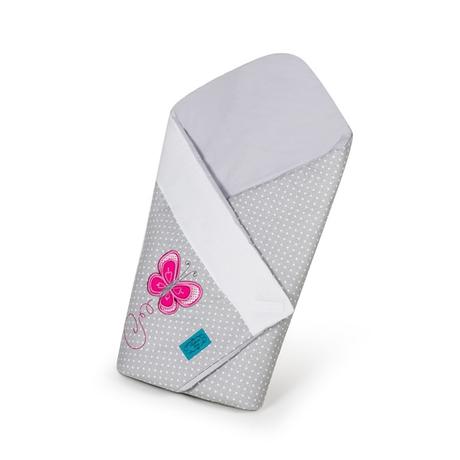 Belisima vyšívaná zavinovačka motýlik šedá, 