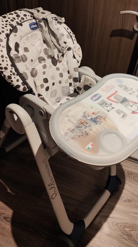 Jedálenská stolička chicco polly progress 5, chicco