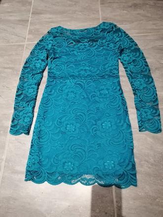 Čipkované šaty reserved vs pružné s podšívkou, reserved,s